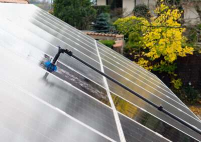 Nettoyage de panneaux solaires
