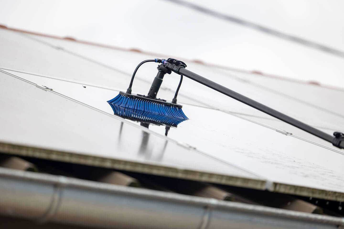 Nettoyage de panneaux solaires