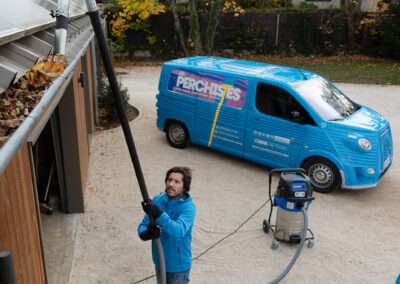 Nettoyage de gouttières