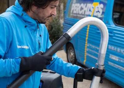 Nettoyage de gouttières