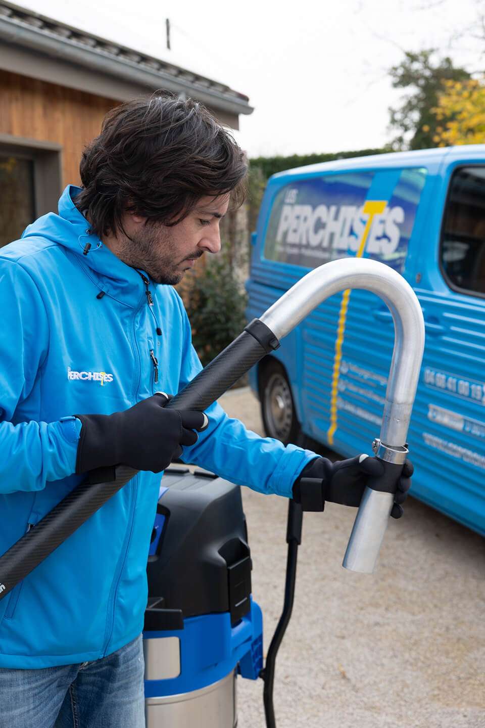 Nettoyage de gouttières