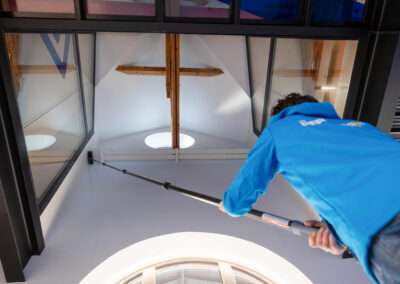 Dépoussiérage en hauteur