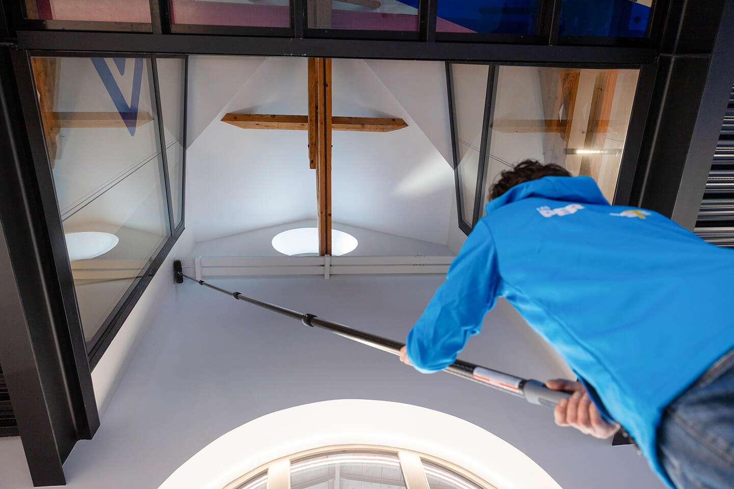 Dépoussiérage en hauteur