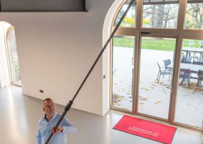 Dépoussiérage en hauteur