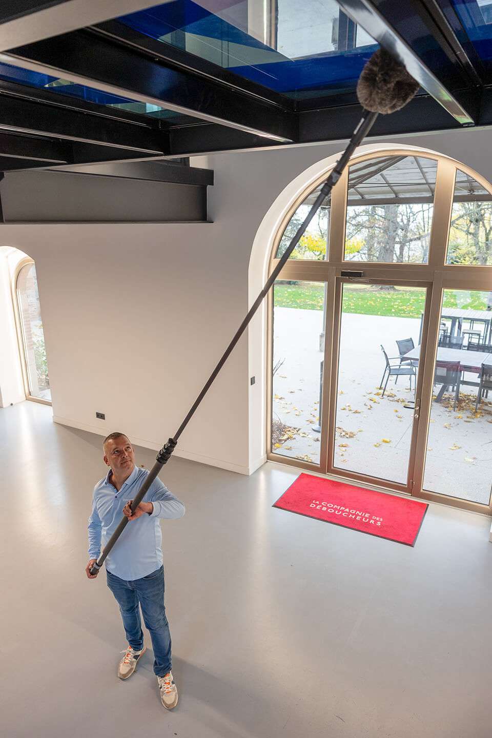 Dépoussiérage en hauteur